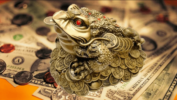 money toad as an amulet of fortune