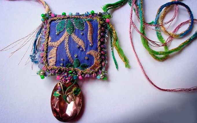 embroidered amulets for health and luck