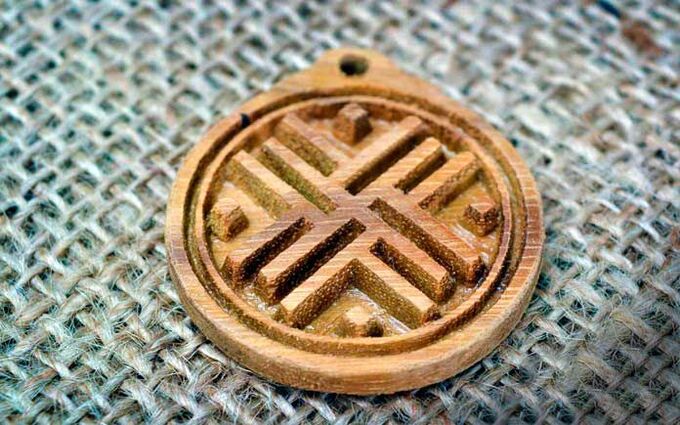 wooden amulets for health